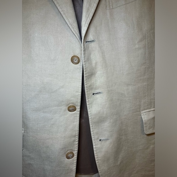 J.Crew - Luxuries Men's Blazer Crosby Classic-fit Suit Jacket 100% Irish Linen - Picture 8 of 13